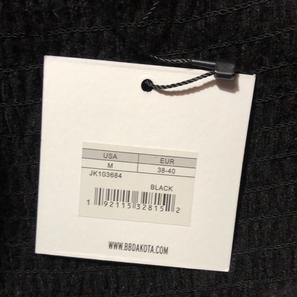 Jack By BB Dakota Total Smock Out Black Jumpsuit M - Picture 12 of 16